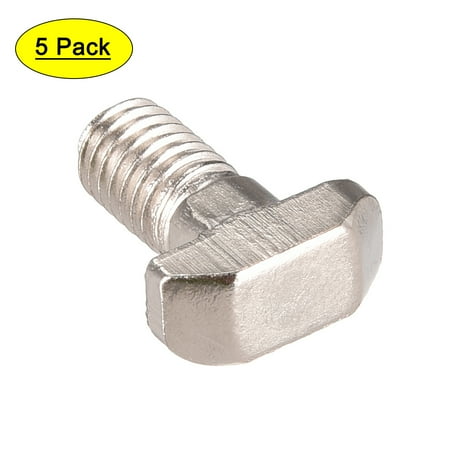 

M8 Thread 16mm T Bolt 40 Series Carbon Steel 5 Pack