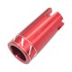 thumbnail image 4 of Tapa del extremo de la caña de pescar,Tapa de culata de caña de pescar Cardán decorativo,Reemplazo de aparejos de pesca Gimbals DIY Rod,Piezas de caña de pescar Tapa trasera de la caña Rojo, 4 of 8