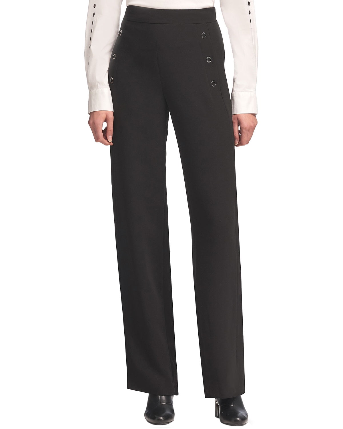 cheap black work pants womens
