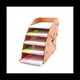 thumbnail image 4 of Estante de Madera para Almacenamiento de Facturas, Organizador de Papel de Escritorio, Archivador, Bandeja Clasificadora de Cartas y Documentos, Estante de Correo, 4 of 6