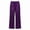 Purple, variant on WWC Womens Elastic Waist Pants, Sequin Casual Pants for Women, Solid Color Lounge Pants with Pockets S-XXL