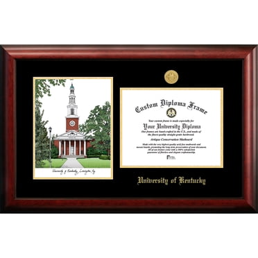 Campus Images SC994SG-1185 8.5 x 11 in. Clemson University Spirit Graduate Diploma Satin Mahogany Frame with Lithograph