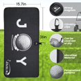 thumbnail image 4 of czcpp-Magnetic Golf Towel \u2013 Large 16x31 Inch Microfiber Waffle Design with Strong Magnet, Fun Golf Pattern, Premium Golf Bag Accessory, for Men & Women Golfers, 4 of 4