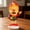 Heat, variant on 11.8" Vintage Christmas Blow Mold Set - Snow Mise Anime Figurine with Lights Tabletop Holiday Decor for Christmas