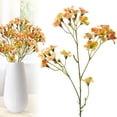 thumbnail image 3 of Artificial Single Stem Fabric Flower Lifelike Faux Floral Spray For Vase Wedding Home Decor, 3 of 10