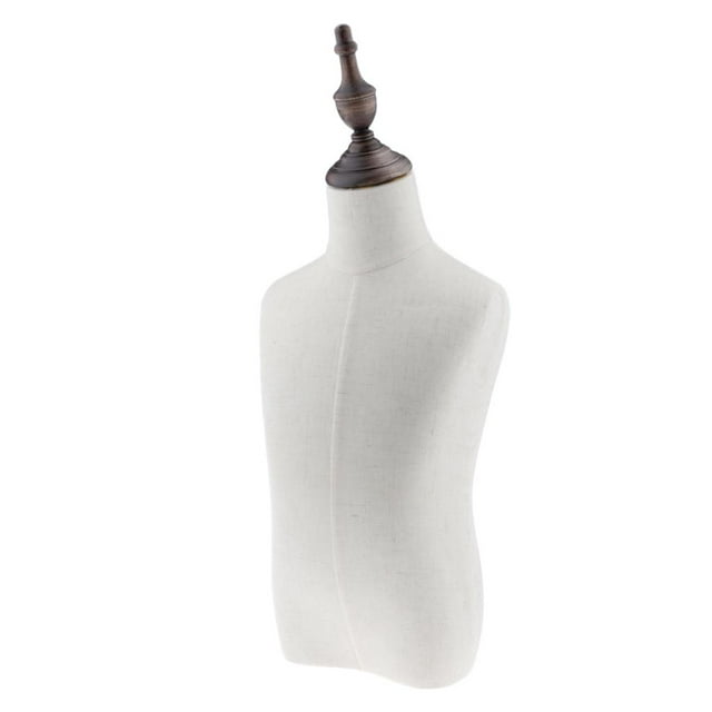 Forma Del Del Cuerpo Del Maniquí niño Para La Exhibición De De De La Bufanda De , 4 , Lino Bl DYNWAVEMX Exhibición del torso del maniquí