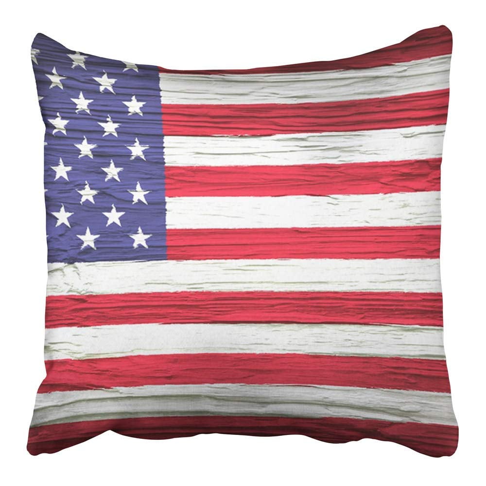 ARHOME American Flag of The United States America on Concrete Abstract