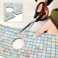 thumbnail image 6 of Yayeee Faucet Mat for Kitchen Sink 14.7" Diatomite Long Splash Guard Pad, Small Pastel Pattern, 6 of 7