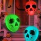 thumbnail image 2 of Decoraciones Inflables de Halloween Yashi con Luces LED y Bomba Calavera, 2 of 5