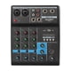 thumbnail image 2 of 4uds. Mezclador de audio inalámbrico de 4 canales Mezcla de sonido USB compatible con Bluetooth (UE), 2 of 2