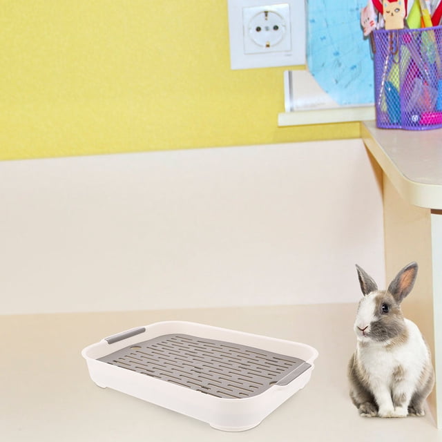 unbranded 2Ud Orinal Plástico Para Hámster Y Cobaya Con Compacto Para Uso En Interiores
