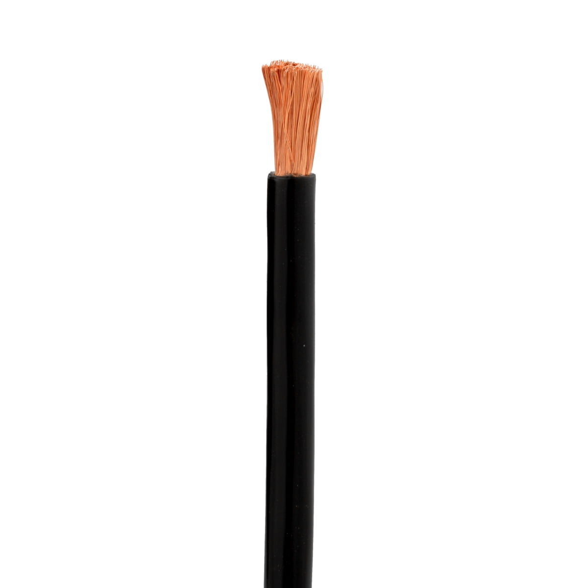 The Wires Zone 4 Gauge 100ft OFC Power Cable Oxygen-Free Copper Ground Wire (4 AWG Black 100' Spool)