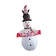 thumbnail image 4 of Muñeco de nieve inflable, accesorios inflables de Navidad, decoración navideña grande, muñeco de nieve inflable para Patio, vacaciones, Patio Muñeco de nieve de 24 m., 4 of 9