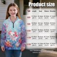 thumbnail image 7 of Uorisanigo Quarter Zip Pullover Sweatshirts Long Sleeve Half Zipper Sweatshirts Loose Ocean Axolotl Quarter Zipper Cropped Sweatshirt for Teen Girl School Pullover Jackets, 7 of 7