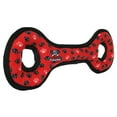 thumbnail image 4 of Tuffy Ultimate Tug-O-War Red Paw Durable Plush Squeaky Dog Toy, 4 of 8