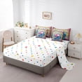 thumbnail image 5 of Erosebridal Kids Pink Axolotl Bedding Comforter Set 7pcs, Ocean Cartoon Animal Queen Bedding Sets, 5 of 7