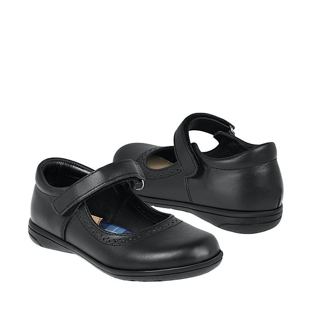 ZAPATOS ESCOLARES STYLO NIÑA 23354 PIEL NEGRO 18-21