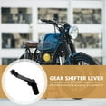 thumbnail image 4 of unbranded Pie Para Motocicleta 110 250Cc Accesorio Metal Negro Para Mejor Manejo, 4 of 8