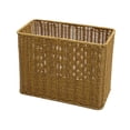thumbnail image 2 of Cesta tejida, cesta de almacenamiento de escritorio, cesta japonesa portátil para juguetes, contenedor para objetos pequeños para dormitorio o baño., 2 of 8
