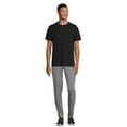thumbnail image 4 of Athletic Works Men's and Big Men's Tri Blend Pocket Tee, Sizes XS-4XLT, 4 of 5