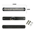 thumbnail image 1 of 2 pieces Truck/Vehicle 12-24v Side Slim 4LED Strobe Light Warning Light Strobe Light 12W, 1 of 5