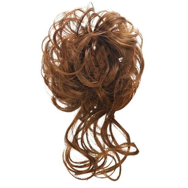 Wig Curling Ring Hair Long Beard Simulation Ball Head Flower Bud Head Flower Light Brown Messy Style Bun Hair Scrunchies Wig Easy To Wear Curly Hair Extension Bun Wig Curling Ring Hair Long Beard Simulation Ball Head Flower Bud Head Flower Light Brown Messy Style Bun Hair Scrunchies Wig Easy To Wear Curly Hair Extension Bun