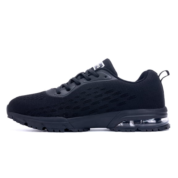 AOV Mens Running Shoes Casual Tennis Athletic Gym Fashion Lightweight Sneakers Black US 7.5