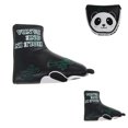 thumbnail image 4 of Golf Blade Putter Cover Golf Putter Headcover PU Fabric + Plush For Golf Large Semicircular L-shaped Rod Head Cover 1 / 2 Pcs, 4 of 9