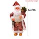 thumbnail image 1 of Muñecos de Papá Noel grandes de 60cm, colgantes de Navidad, decoración de árbol de Feliz Navidad para el hogar, regalos de Navidad para niños, regalos de Papá Noel, Natal, 2023, 1 of 4