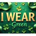 thumbnail image 5 of LUUFILx St Patrick's Day Backdrop Decoration Green Themed Party Banner Shamrock Holiday Decoration Photo Booth Banner Backdrop Celebration St Patrick's Party Decor, 5 of 7