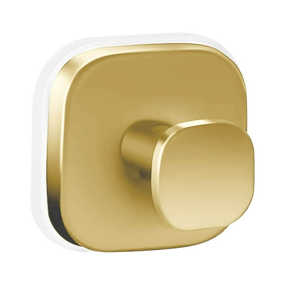 SLYNSHome 2Pcs Christmas Wreath Holder for Front Door Suction Cup Suction Cup Wreath Hanger No Drill Towel Hooks for Shower Bathroom Kitchen - Gold