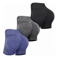 thumbnail image 2 of 3pz Short Licra Deportivo Mujer Ourlife Sexy Yoga Gym Correr, 2 of 8