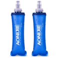 thumbnail image 1 of Botella de agua Azarxis Soft Flask plegable 250 ml, paquete de 2, 1 of 9