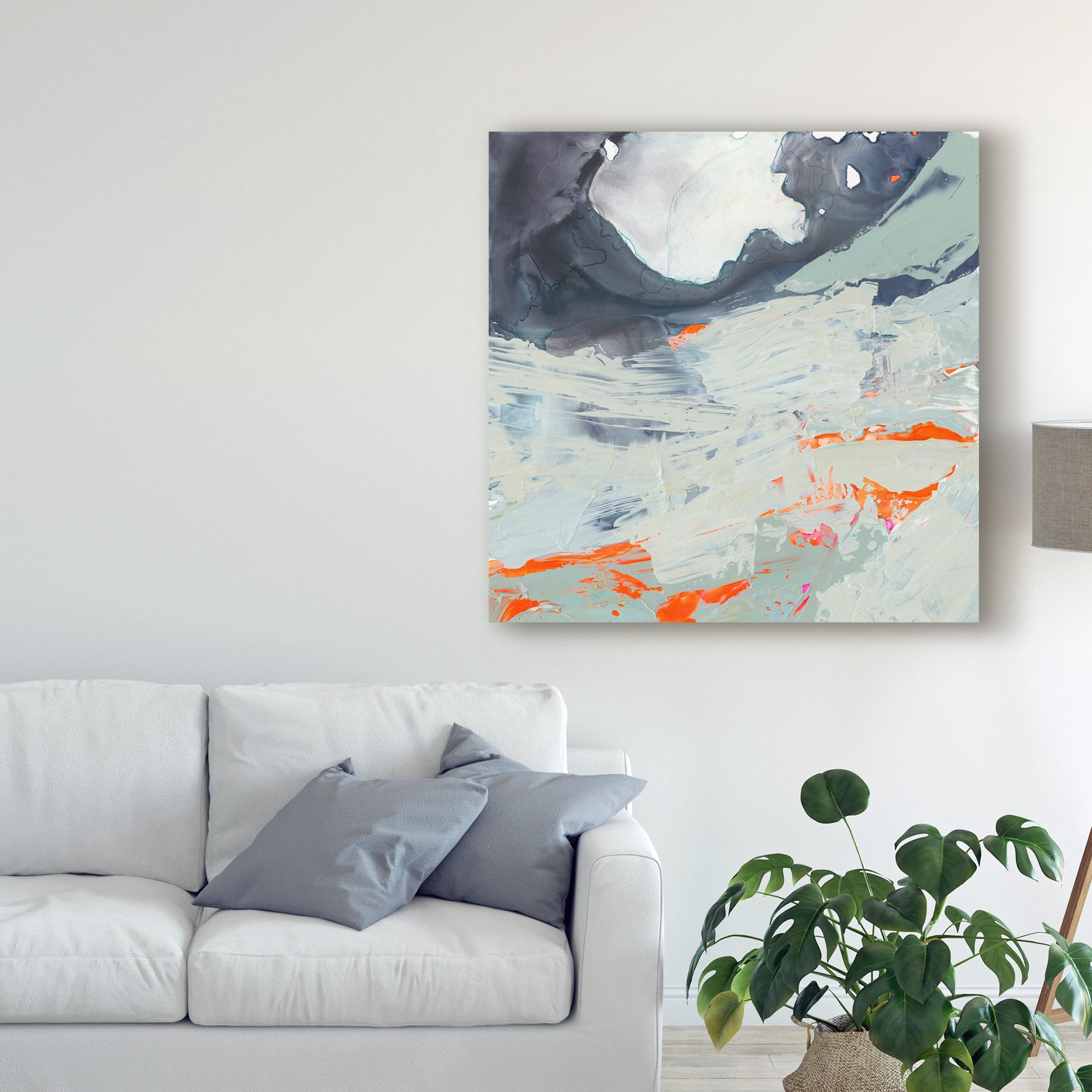 Trademark Fine Art 'Polyphonic Sea II' Canvas Art by Victoria Borges
