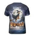 thumbnail image 2 of Happy Halloween Airedale Terrier Witch Pumpkins Bats All Over Print 3D Shirt Unisex Merch Dale Waterside Dog Lover - 13012, 2 of 6