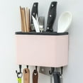 thumbnail image 3 of Organizador de Estante de Drenaje Montar en la Pared de la Cocina, Prácico Estante Colgante de Almacenamiento para el Hogar Con Instalación Sin Perforaciones, Hecho de, 3 of 7