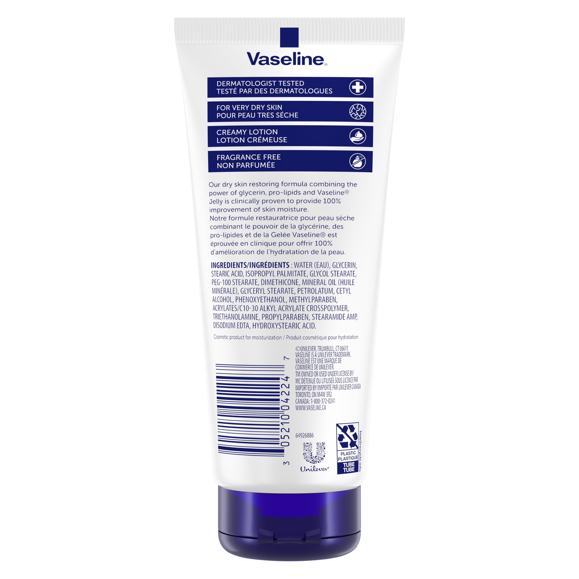 Vaseline Clinical Care Extremely Dry Skin Rescue Lotion