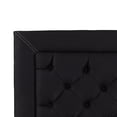 thumbnail image 2 of Box Base Cama King Size + Cabecera Mary Negro Dicasa  Black, 2 of 7