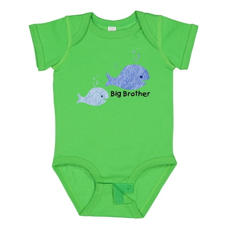 

Inktastic Big Brother with Lil Brother Gift Baby Boy Bodysuit