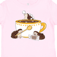 thumbnail image 4 of Inktastic Cute Hot Chocolate Hedgehogs Boys or Girls Toddler T-Shirt, 4 of 5