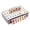Purple, variant on Portable Western Mah Jongg Set 160 Premium Acrylic American Mahjong Tiles for Social Gaming Travel Complete Game Set