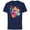 Navy, variant on Disney Princess Jasmine Aurora and Tiana Strong at Heart - Short Sleeve Cotton T-Shirt for Adults - Customized-Black