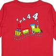 thumbnail image 4 of Inktastic Fourth Birthday Party Train Boys or Girls Long Sleeve Toddler T-Shirt, 4 of 5