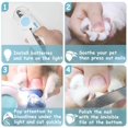 thumbnail image 1 of Cat Dog Nail Clippers and Trimmer, Pet Nail Clippers with LED Light to Avoid Over-Cutting, Hidden Nail File & Razor Sharp Blade, Professional Grooming Tools Kit for Small Animals Claw Care…, 1 of 7