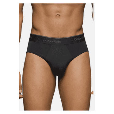 $49.5 Calvin Klein CK Men Underwear Microfiber 4 Packs Hip Brief XL