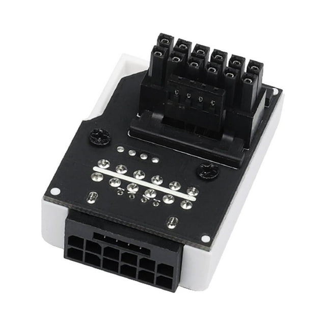 Tachiuwa Power Adapter 1Pcs Steering Connector Turning The Cables Down Easy to Use Device STD White