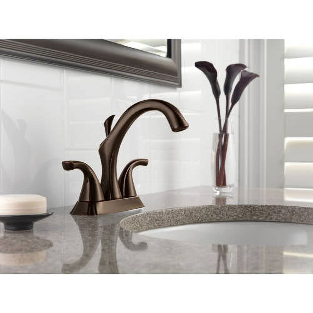 Delta Addison Two Handle Centerset Bathroom Faucet, Venetian Bronze
