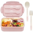 thumbnail image 1 of Lonchera Bento con cuchara y tenedor para niños, 1 of 4