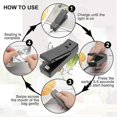 thumbnail image 3 of Mini Bag Sealer-2In1 Portable Rechargeable Handheld Vacuum Heat Sealers &Cutter for Plastic Bag Sto, 3 of 5