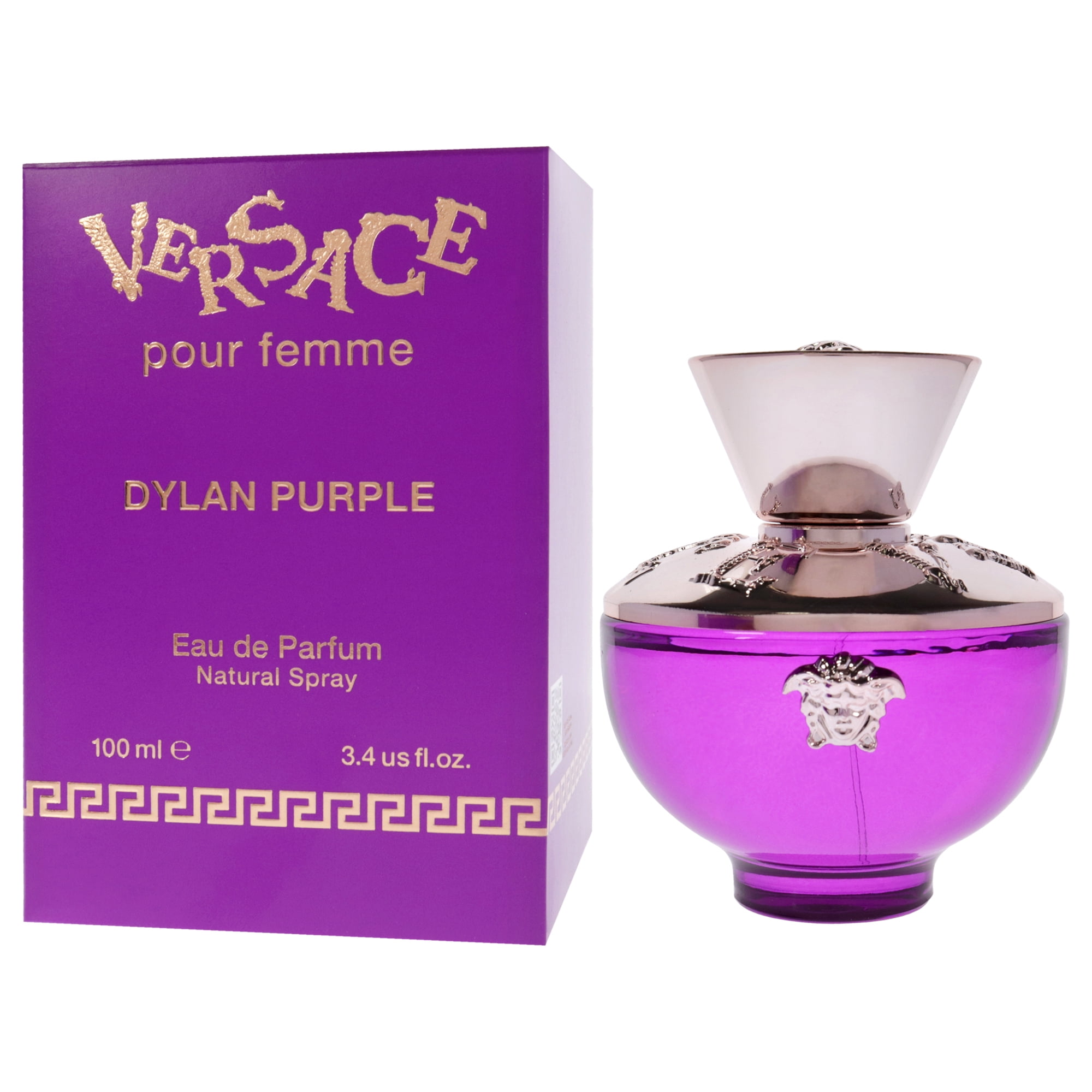 Versace Pour Femme Dylan Purple Eau De Parfum Spray By Versace - 3.4 oz Versace Pour Femme Dylan Purple Eau De Parfum Spray By Versace - 3.4 oz